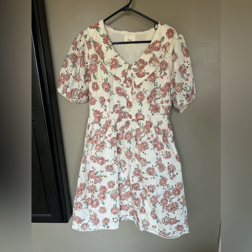 Larchmont Chelsea collared eyelet dress from Roolee.